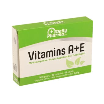 DAILY PHARMA VITAMIIN A+E CAPS N30