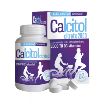 CALCITOL CITRATE 2000 N60