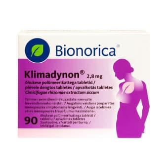 KLIMADYNON ÕHUK. POLÜM.KAT. TBL 2,8MG N90