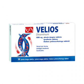 VELIOS ÕHUK. POLÜM.KAT TBL 1000MG N30
