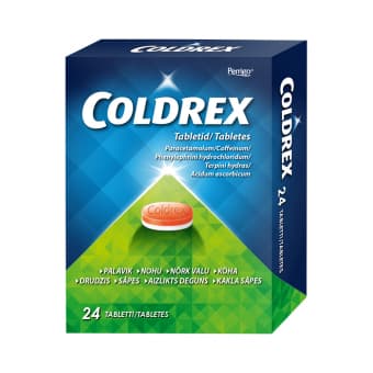 COLDREX TBL 500MG+5MG+20MG+30MG+25MG N24