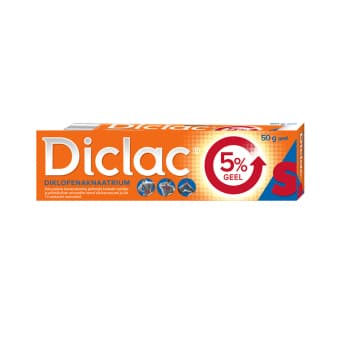 DICLAC 5% GEEL 50MG/G 50G N1