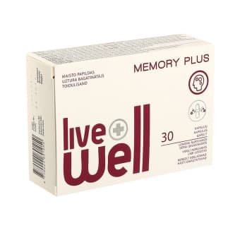 LIVE WELL MEMORY PLUS KAPSLID N30