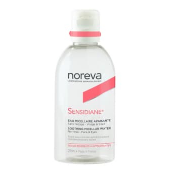 NOREVA SENSIDIANE RAHUSTAV MITSELLARVESI ÄRRITUNUD NAHALE 250ML
