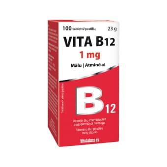 VITA B12 IMEMISTBL 1000MCG N100
