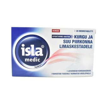 ISLA MEDIC HYDRO+ KIRSS IMEMISTABLETID N20