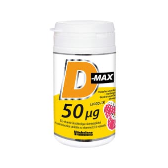 D-MAX NÄRIMISTBL 50MCG N90
