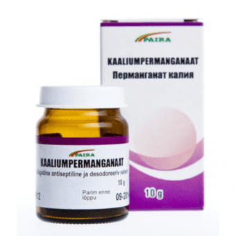 PAIRA kaaliumpermanganaat pulber 10 g
