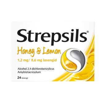 STREPSILS HONEY & LEMON LOSENG 0,6MG+1,2MG N24