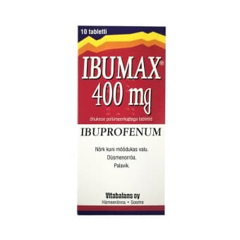 IBUMAX ÕHUK. POLÜM.KAT. TBL 400MG N10