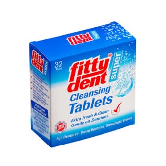 FITTYDENT proteeside puhastustabletid 32 tk