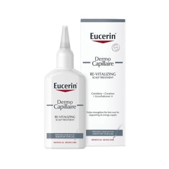 EUCERIN värskendav peanaha hooldusvahend juuste väljalangemise ja hõrenemise takistamiseks DERMOCAPILLAIRE 100 ml