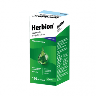 HERBION LUUDEROHI SIIRUP 7MG/ML 150ML N1