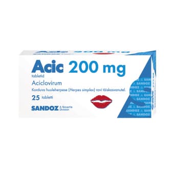 ACIC 200MG TBL 200MG N25