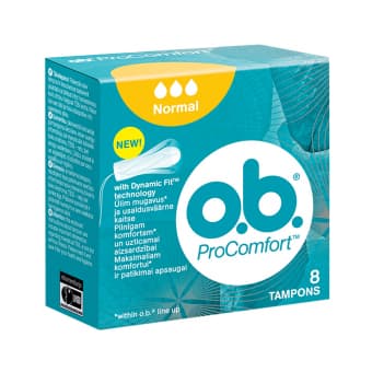 Tampoonid O.B. PRO COMFORT NORMAL 8 tk