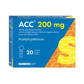 ACC 200MG SUUKAUDSE LAHUSE PULBER 200MG 1D N20