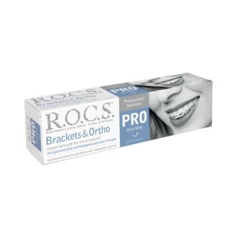 Hambapasta R.O.C.S. PRO BRECKETS AND ORTHO 135 ml