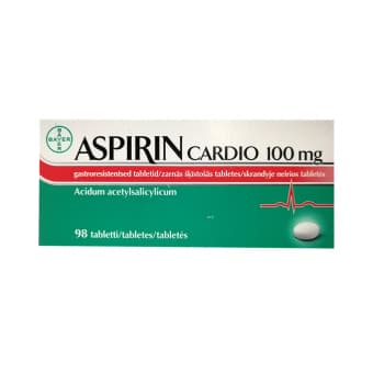 ASPIRIN CARDIO GASTRORES.TBL 100MG N98