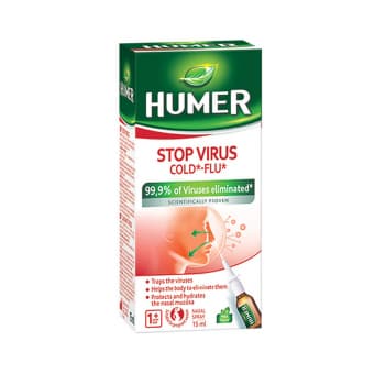 HUMER ninasprei STOP VIRUS, alates esimesest eluaastast. 15 ml