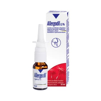 ALLERGODIL 0,1% NINASPREI, LAHUS 1MG/ML 10ML N1