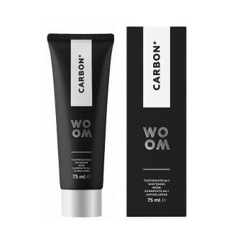 WOOM CARBON+ MUST VALGENDAV HAMBAPASTA 75ML ml