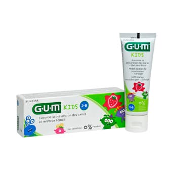 SUNSTAR GUM® hambapasta lastele KIDS, 2.–6. aastastele 50 ml