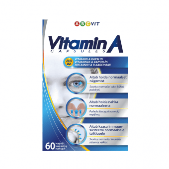 ABCVIT A-VITAMIIN KAPSLID N60
