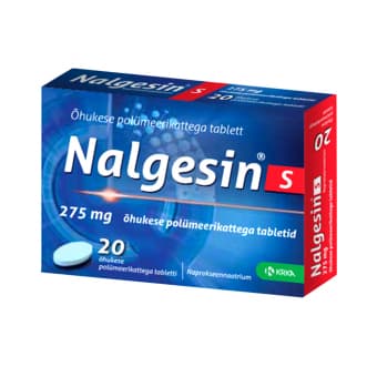 NALGESIN S ÕHUK. POLÜM.KAT. TBL 275MG N20