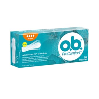 Tampoonid O.B. PRO COMFORT, 16 tk