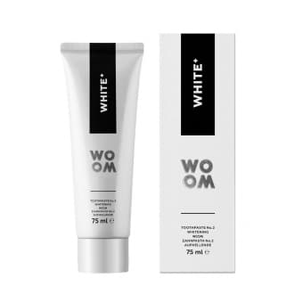 WOOM WHITE+ EFEKTIIVNE VALGENDAV HAMBAPASTA 75ML