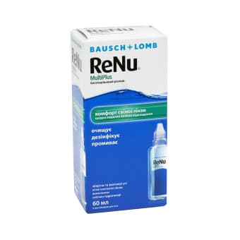 RENU MULTIPLUS kontaktläätsede desinfitseerimislahus 60 ml