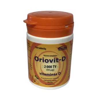 ORIOVIT-D 50 MCG TABL N100
