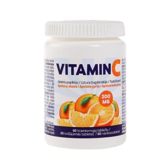 DAILY PHARMA VITAMIN C APELSINIMAIT. 200MG N60