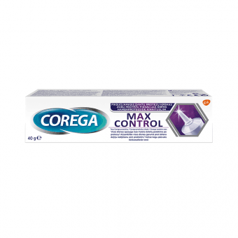 COREGA kinnitusliim hambaproteesidele MAX CONTROL 40 g