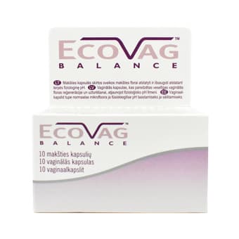 ECOVAG BALANCE VAGINAALSED KAPSLID N10