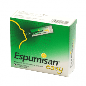 ESPUMISAN EASY SUUS LAHUSTUVAD GRAANULID 125MG N14