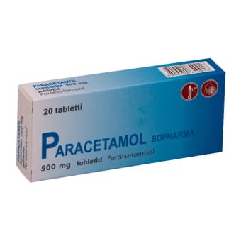 PARACETAMOL SOPHARMA TBL 500MG N20