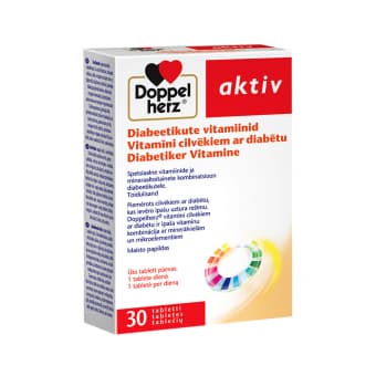 DOPPELHERZ AKTIV DIABEETIKUTE VITAMIINID TBL N30