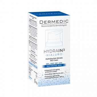 DERMEDIC HYDRAIN3, niisutav kortsudevastane päevakreem 55 g