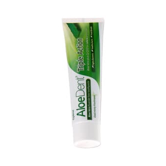 Kolmekordse toimega hambapasta ALOEDENT TRIPLE ACTION 100 ml