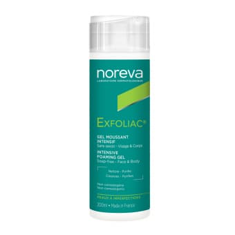 NOREVA EXFOLIAC INTENSIIVNE VAHUTAV GEEL AKNELISELE NAHALE 200ML