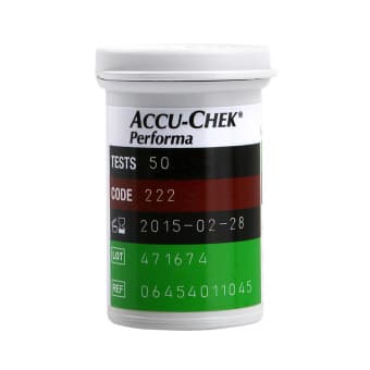 ACCU-CHEK PERFORMA  testribad N50 50 tk