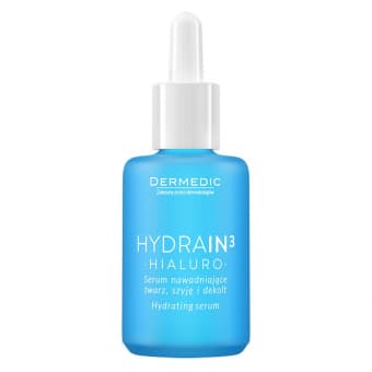 Dermedic Hydrain3 Hialuro niisutav näo-, kaela- ja dekolteepiirkonna seerum 30 ml
