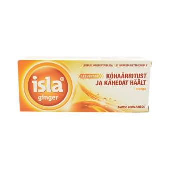 ISLA-GINGER INGVERIMAITSEGA IMEMISTABLETID N30