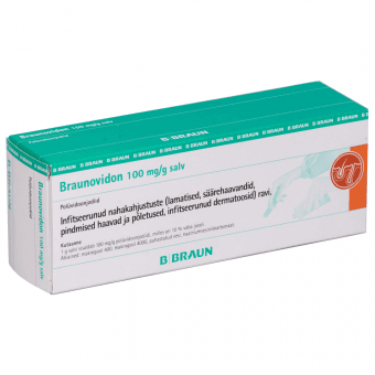 BRAUNOVIDON SALV 100MG/G 250G N1