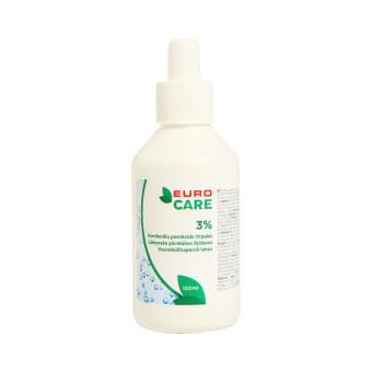 EUROCARE vesinikperoksiid 3% 100 ml