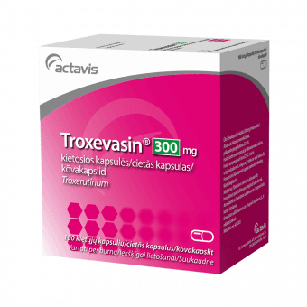 TROXEVASIN KÕVAKAPSEL 300MG N100