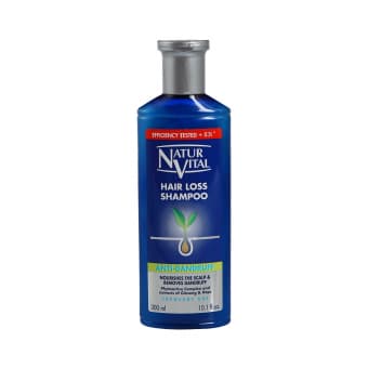 NATUR VITAL šampoon juuste väljalangemise ja kõõma vastu DERCOS 300 ml