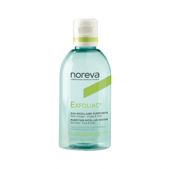 NOREVA EXFOLIAC PUHASTAV MITSELLAARVESI AKNELISELE NAHALE 250ML