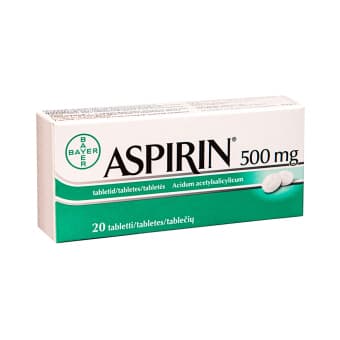 ASPIRIN TBL 500MG N20